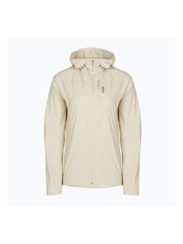 Дамско яке за бягане HOKA Skyflow Wind Jacket oat milk