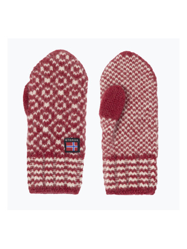Ръкавици Devold Svalbard Wool Mitten hindberry/offwhite