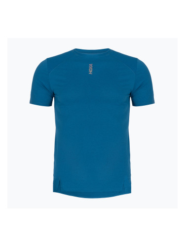 Мъжка тениска за бягане HOKA EveryRun Short Sleeve night glow blue