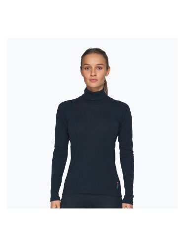 Дамски термоактивен суитшърт Devold Adventure Merino 190 High Neck ink