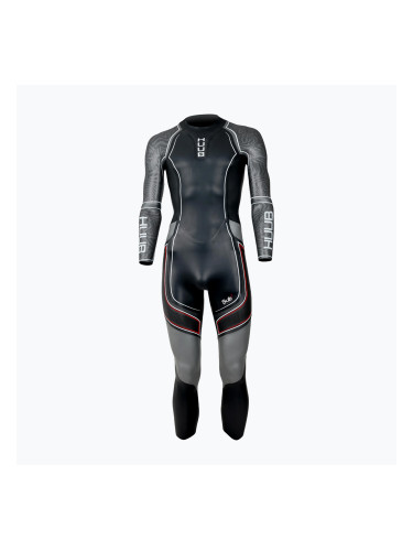Мъжки неопренов костюм за триатлон HUUB SUB7 3:5 black/grey