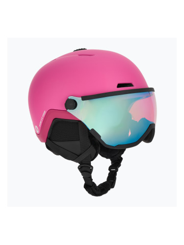 Детска скиорска каска ATTABO Avens 2.0 Jr Visor pink