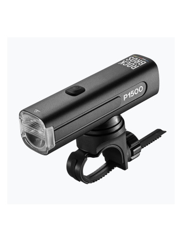 Преден велосипеден фар Rockbros 2410008003 Bike Front Light 1500 Lumen black