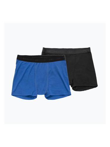 Мъжки термобоксерки Devold Breeze Merino 150 Hipser 2 pack black/royal
