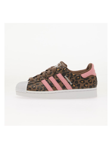 Обувки adidas Superstar II Kids Earth Strata/ Glow Pink/ Core Black 5