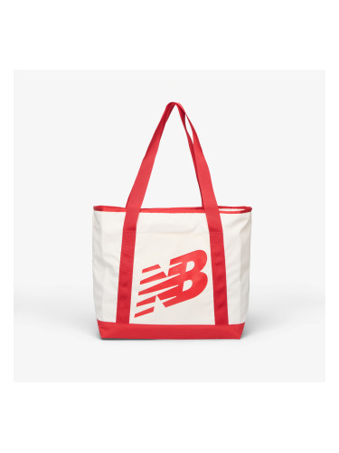 Чанта New Balance Basketball Tote Bag Team Red/ Sea Salt Universal