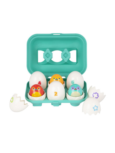 Активна играчка Яйца за подреждане Playgro 9м+