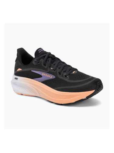Дамски обувки за бягане Brooks Ghost 18 black/mulled grape/peach