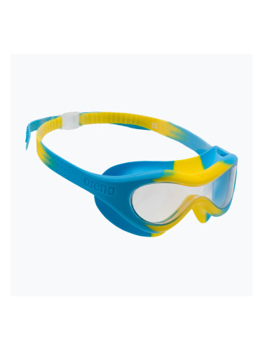 Детска маска за плуване ARENA Spider Mask синьо/жълто 004287