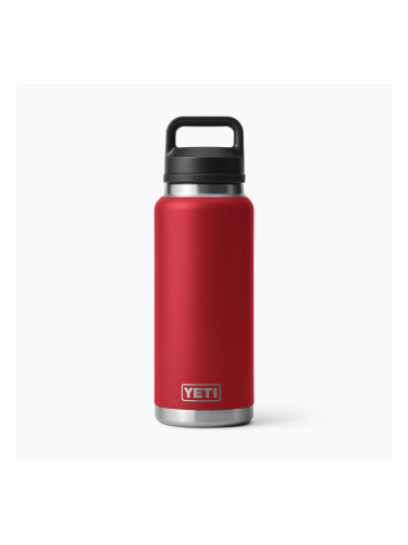Термо бутилка YETI Rambler Chug 1064 ml rescue red