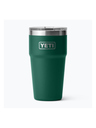 Термос YETI Rambler Stackable 591 ml black forest green
