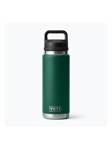 Термос YETI Rambler Chug 760 ml black forest green