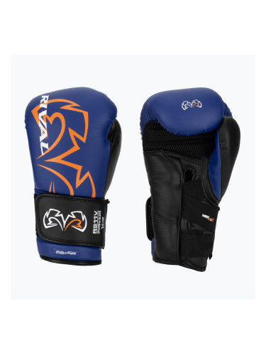 Сини боксови ръкавици Rival RS11V Evolution