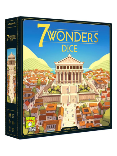  Настолна игра 7 Wonders: Dice - Стратегическа