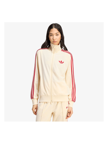 Яке adidas Firebird Track Top Loose Warm Vanilla/ Team Victory Red L