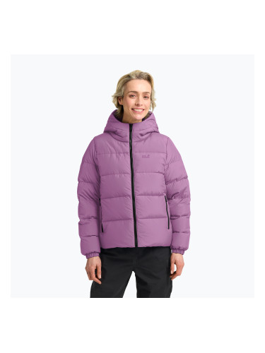 Дамско пухено палто Jack Wolfskin Frozen Palace vivid orchid