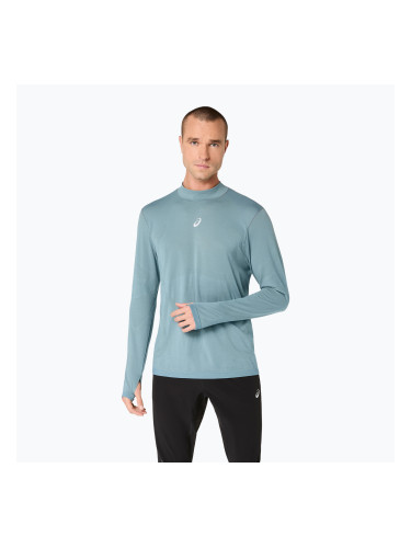 Мъжки термоактивен суитшърт ASICS Road Winter Seamless Top foggy teal
