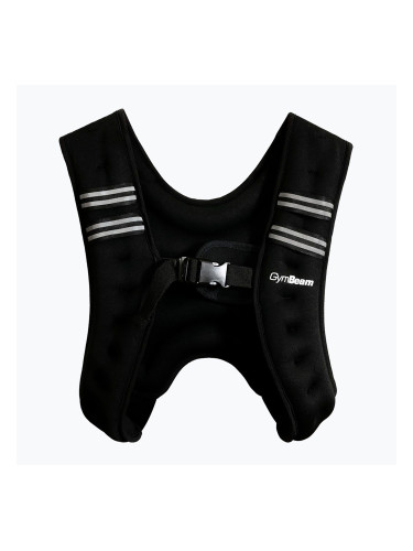 Жилетка с тежести за тренировки GymBeam Weighted Vest 7 kg black