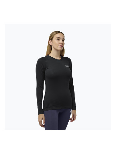 Дамски термоактивен суитшърт Jack Wolfskin Infinite Warm LS black