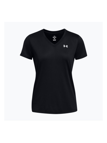 Дамска тренировъчна тениска Under Armour Tech SSV Solid black/white