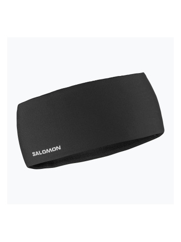 Лента за глава Salomon Run Tech Headband deep black