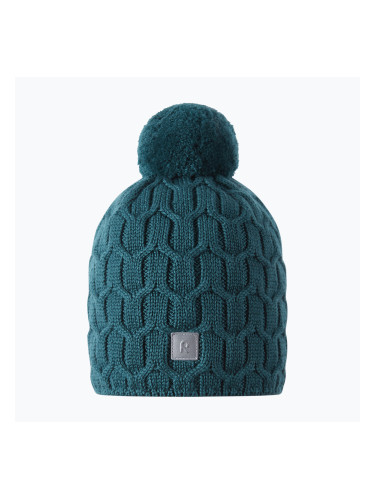 Детска шапка Reima Nyksund dark teal