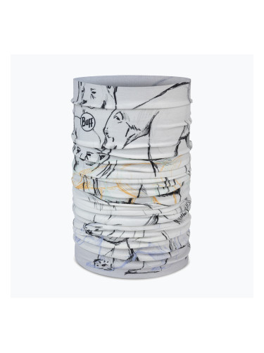 Многофункционална детска кърпа BUFF Original Ecostretch bargy white