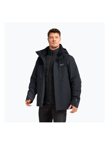 Мъжко яке 3-в-1 Jack Wolfskin Jasper Pro 3IN1 phantom