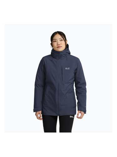 Дамско яке 3-в-1  Jack Wolfskin Hunberg 2 3IN1 midnight sky