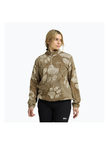 Дамски поларен суитшърт Jack Wolfskin Paw Era 100 Orint Half Zip paw hazel wood