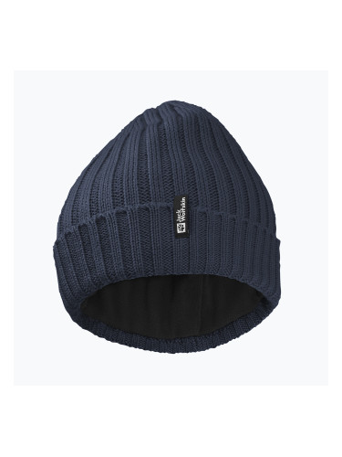 Зимна шапка Jack Wolfskin Rib Knit midnight sky