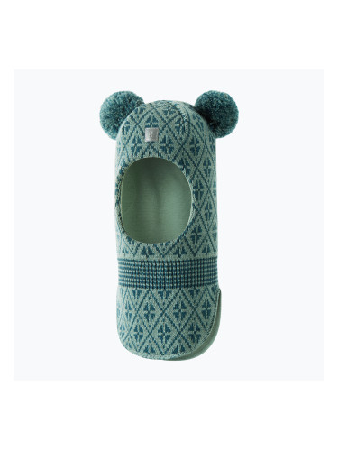 Детска шапка маска Reima Kuuraan stone green