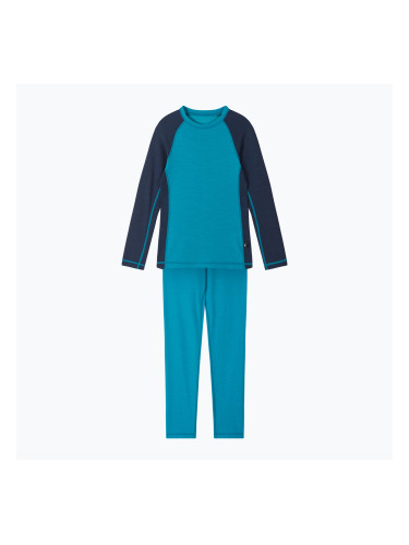 Комплект термобельо за деца Reima Taitoa aquatic blue