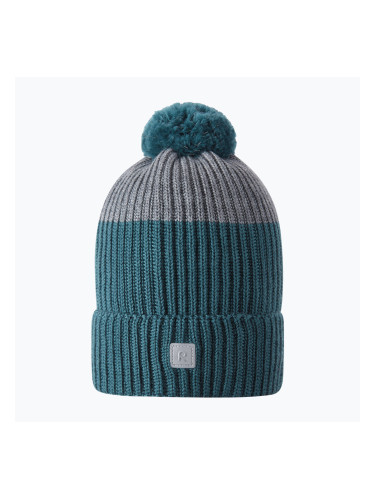 Детска зимна шапка Reima Pilke dark teal