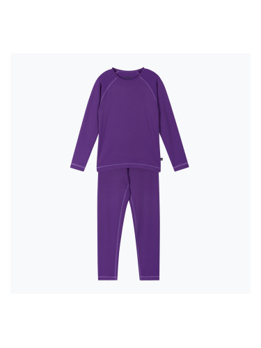 Комплект термобельо за деца Reima Lampo plum purple
