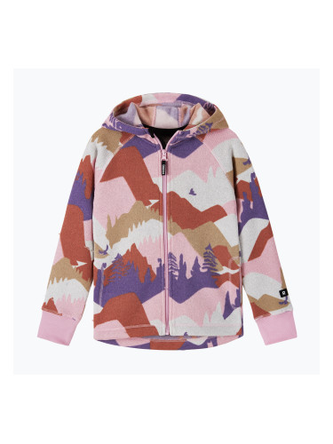 Детски поларен суитшърт Reima Northern Fleece Hoodie grey pink