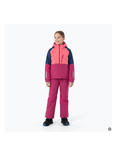 Детски ски комплект KADVA Blizzy JR розов