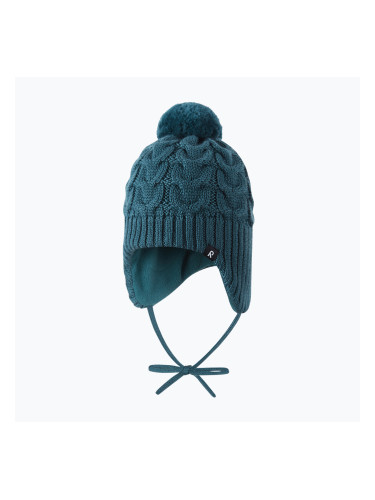 Детска зимна шапка Reima Paljakka dark teal