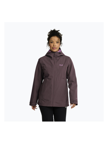 Дамско яке 3-в-1  Jack Wolfskin Moonrise 2 3IN1 sheer plum