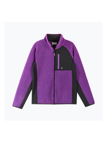 Детски поларен суитшърт Reima Puhku plum purple
