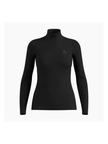 Дамски термоактивен суитшърт ODLO Merino 200 Bl Top Turtle Neck black