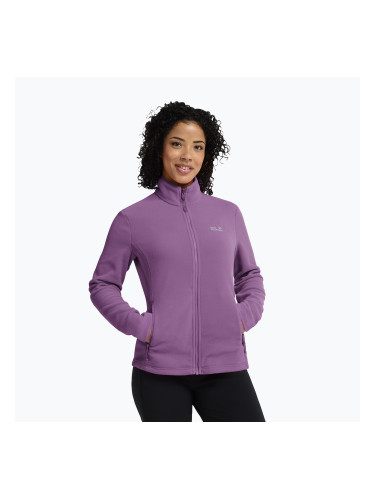Дамски поларен суитшърт Jack Wolfskin Taunus 100 Full Zip vivid orchid