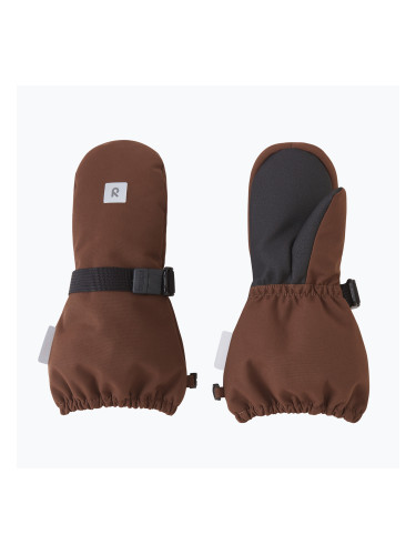 Детски скиорски ръкавици Reima Ote umber brown