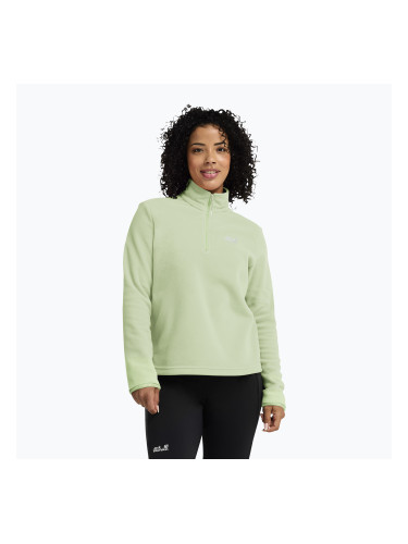 Дамски поларен суитшърт Jack Wolfskin Taunus 100 Half Zip melon