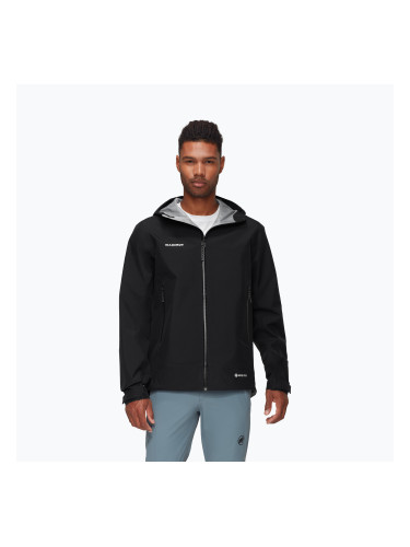 Мъжко яке за дъжд Mammut Crater Light HS Hooded Jacket Men black