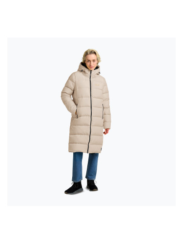Дамско пухено палто Jack Wolfskin Frozen Palace Coat oyster