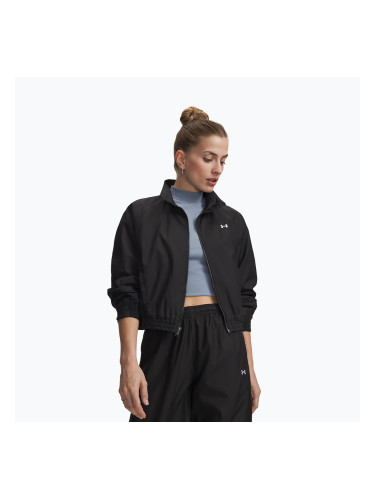Дамско тренировъчно яке Under Armour Rival Woven Jacket ultimate black/white