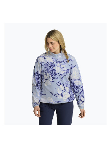 Дамски поларен суитшърт Jack Wolfskin Paw Era 100 Orint Half Zip paw crystal blue