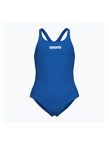 Детски цял бански костюм arena Team Swim Pro Solid royal/white