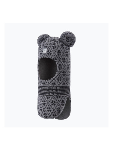 Детска шапка маска Reima Kuuraan melange grey